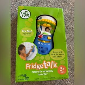 Leap Frog Fridge Talk Magnetic Wordplay Recorder *Rare